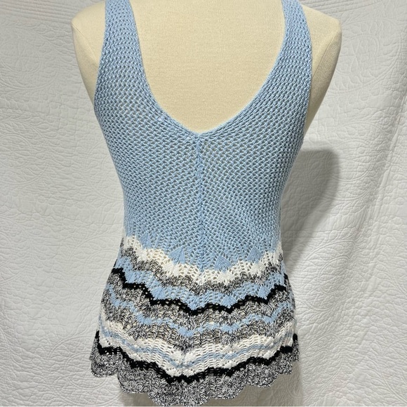 WAREHOUSE ONE Crochet Tank Top, Size Small - Picture 6 of 12
